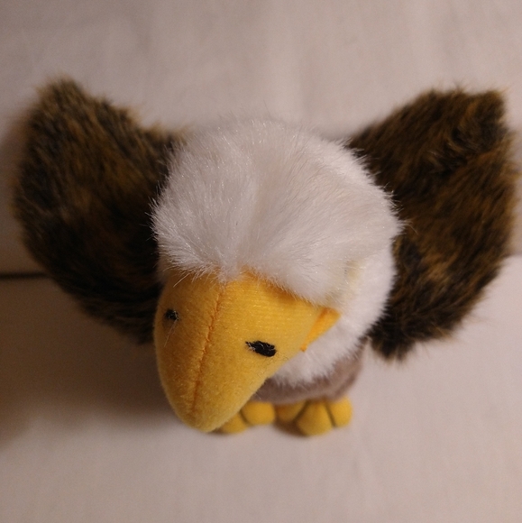 LOGO BEAR BALD EAGLE STUFFED ANIMAL - Picture 6 of 6